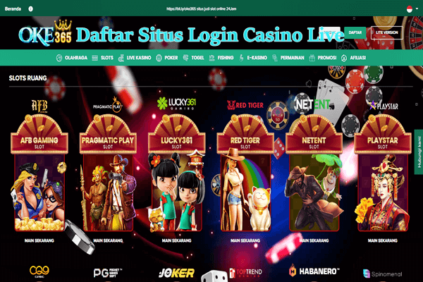 Daftar Situs Login Casino Live