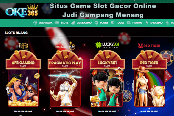 Situs Game Slot Gacor Online Judi Gampang Menang