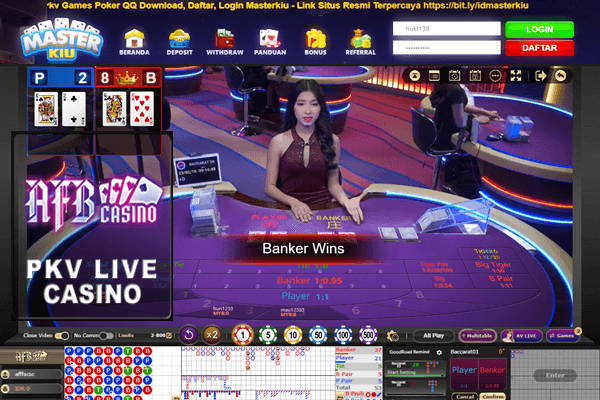Masterkiu Live Casino Baccarat Online